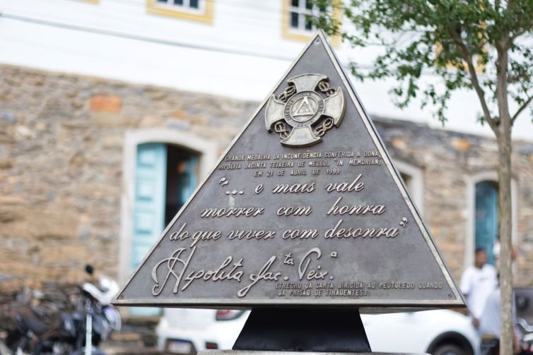 Foto Matteus Ferreira/ Arquivo pessoal Rio de Janeiro-12/01/2025 Mais vale morrer com honra do que viver com desonra”. O trecho é da carta de Dona Hipólita Jacinta Teixeira de Mello que avisou o Padre Toledo da prisão de Tiradentes no Rio de Janeiro, em 1789 Foto Matteus Ferreira/ Arquivo pessoal