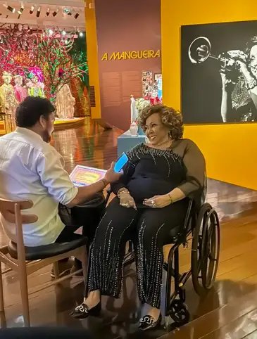 Brasília (DF) 13/02/2025 - Exposição 50 anos Alcione.
Foto: Aydan Souza/Divulgação