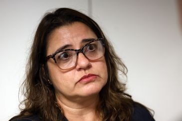 Brasília (DF), 26/03/2025 - Kenia Soares Maia. Filhos e Netos por Memória, Verdade e Justiça protocolam pedido de Anistia Coletiva em Brasília. Foto: José Cruz/Agência Brasil