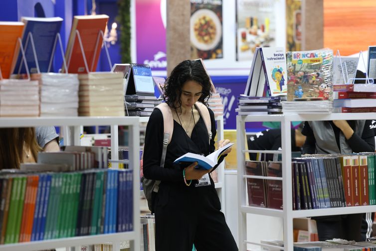 Rovena Rosa/Agência Brasil São Paulo (SP), 11/09/2024 - 27ª Bienal Internacional do Livro de São Paulo no Anhembi. Foto: Rovena Rosa/Agência Brasil