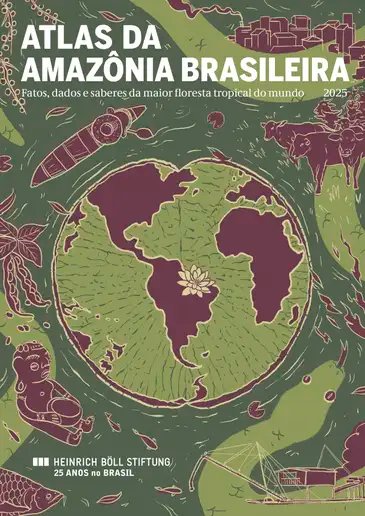 Fundação Heinrich Böll/Divulgação Brasília (DF), 30/04/2025 - Capa do livro