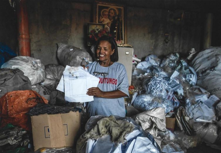 CoopQuitungo/Divulgação Rio de Janeiro (RJ), 12/06/2025 - Maria do Carmo Barbosa de Oliveira, fundadora da Cooperativa de Trabalho CoopQuitungo. Foto: CoopQuitungo/Divulgação