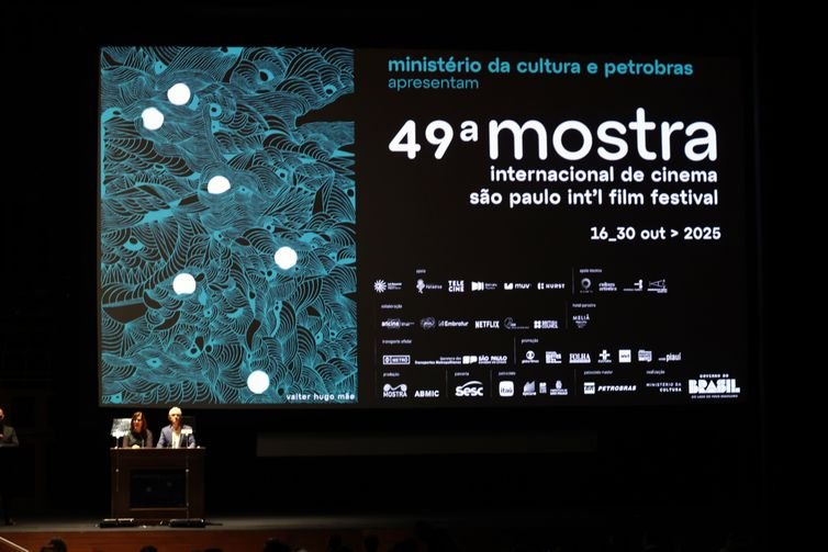 São Paulo (SP), 15/10/2025 - Abertura da 49ª Mostra Internacional de Cinema, na Sala São Paulo. Foto: Paulo Pinto/Agência Brasil