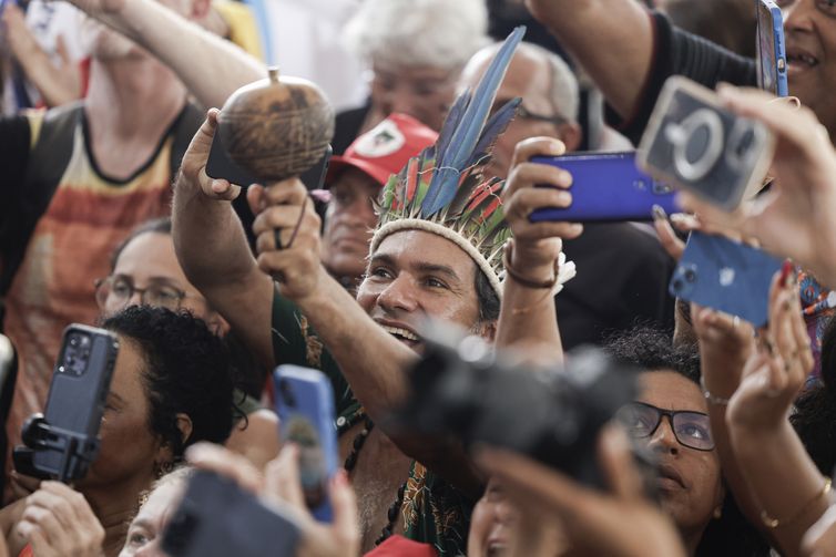 Belém (PA), 16/11/2025 - Encerramento da cúpula dos povos 
Foto: Tânia Rêgo/Agência Brasil