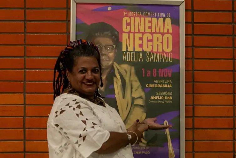 Mostra Adelia Sampaio/Divulgação Rio de Janeiro (RJ), 26/12/2025 - Cineastas negras movimentam o audiovisual brasileiro. A cineasta Edileuza Penha de Souza. Foto: Mostra Adelia Sampaio/Divulgação