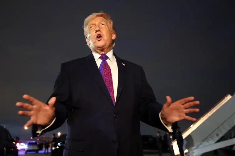 Presidente dos EUA Donald Trump
 11/3/2026    REUTERS/Kevin Lamarque