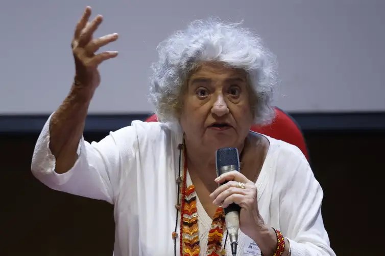 Fernando Frazão/Agência Brasil Rio de Janeiro (RJ), 31/03/2026 – Cecília Coimbra, fundadora do Grupo Tortura Nunca Mais, participa da Semana Ditadura, Arquivos e Memória no Arquivo Nacional. Foto: Fernando Frazão/Agência Brasil