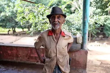 Valter Campanato/Agência Brasil Brasília (DF), 26/03/2026 - Joaquim Moreira, morador do Quilombola Antinha de Baixo no Santo Antônio do Descoberto. Foto: Valter Campanato/Agência Brasil