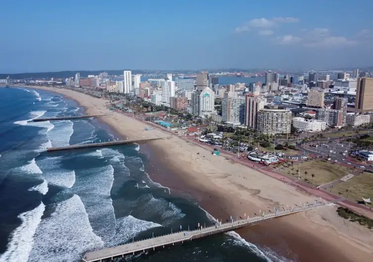 Vista da cidade de Durban, na África do Sul
15/07/2025
REUTERS/Rogan Ward