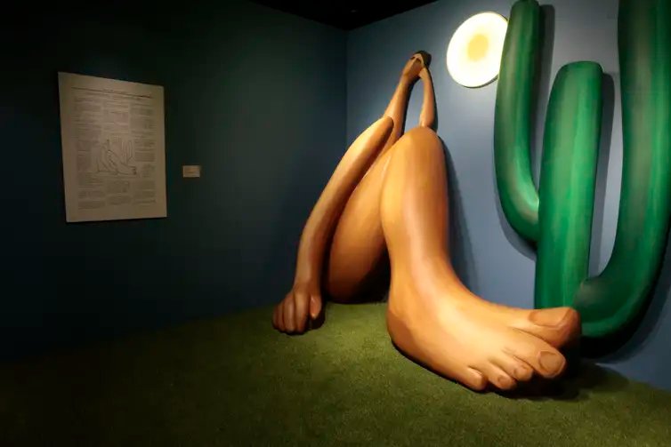 Paulo Pinto/Agencia Brasil São Paulo (SP), 14/08/2026 - Exposição que celebra 140 anos do nascimento de Tarsila do Amaral.Com cerca de 40 obras projetadas em 360 graus, “O Brasil de Tarsila” inaugura o Nubank Arte Lab, novo espaço de arte imersiva no Conjunto Nacional em São Paulo. Fotos: Paulo Pinto/Agencia Brasil