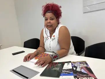 Inesc Assessora política do Instituto de Estudos Socioeconômicos (INESC), Dyarley Viana de Oliveira. Foto: inesc