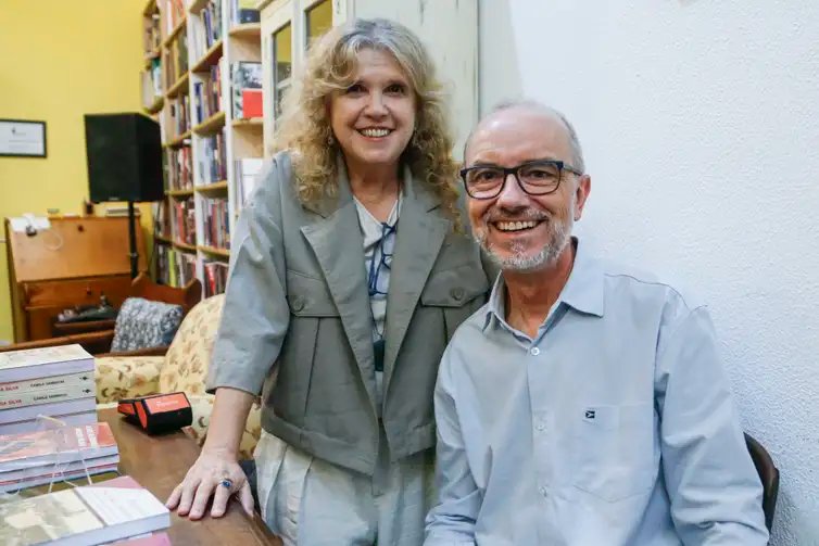 São Paulo(SP)- 30/09/2026. Lançamento do livro “Repressão Sociedade Anônima” de Eduardo Reina e Maria Angélica Ferrasoli.
Foto: Paulo Pinto/Agência Brasil