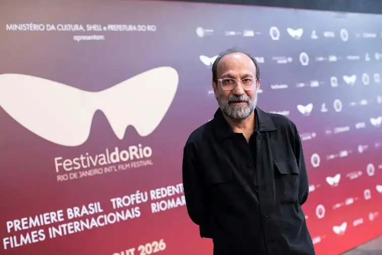 Rio de Janeiro (RJ), 09/10/2026 - Festival do Rio de Cinema. diretor iraniano ASGHAR FARHADI. Foto: Anna Karina de Carvalho/Agência Brasil