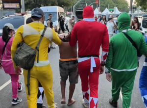 Suspeito estava em meio aos foliões em bloco nas proximidades do Parque Ibirapuera - Foto: Divulgação/Polícia Civil de SP