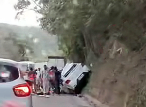 Motorista de carro envolvido em colisão com caminhão na Rodovia Zambotto não resistiu aos ferimentos. A rodovia teve interdições durante o socorro e perícia - Foto: Reprodução/Redes Sociais