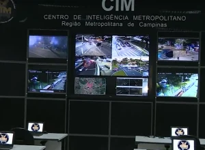A sede do Centro fica em Campinas, de onde serão monitoradas as 20 cidades - Foto: Reprodução/TV