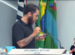 Munícipe faz fala xenofóbica na Câmara de Jundiaí - Foto: Reprodução/TV Câmara