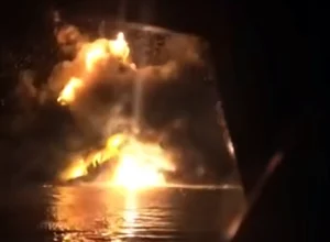 Imagens de ataques na guerra do Irã - Foto: Reprodução/TV