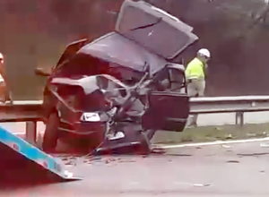 Acidente ocorreu no Km 53, em Nazaré Paulista - Foto: Reprodução/Redes Sociais